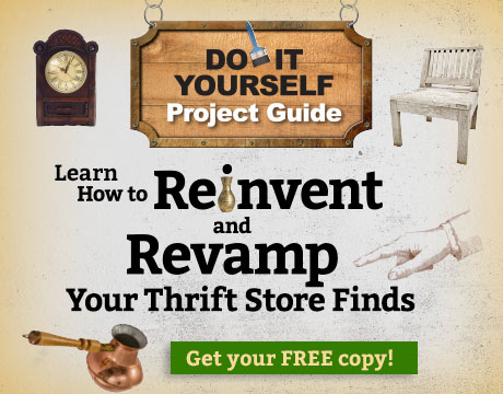 Reinvent and Revamp your Thrift Store Finds- Do It Yourself Project Guide